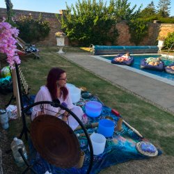 Floating Sound Bath Experience - Lots Bridge Farmhouse Pool, Three Holes, Upwell