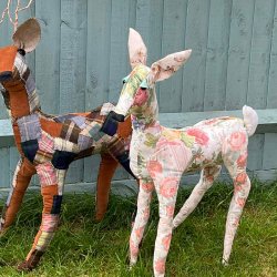 Slow Stitched Scrappy Deer 🦌 Workshop