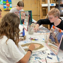 Afterschool Art Class (Nov and Dec): Painting (Middle Grades)