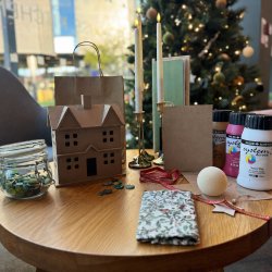 Paint Your Own Wooden House Decoration - Kelsall