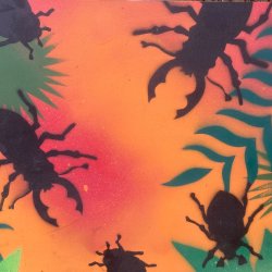 Spray Painting; Woodland Creatures