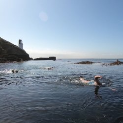 Slow swim @ St Anthony's Head Lighthouse
