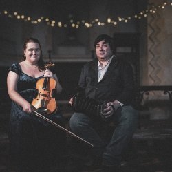 Jackie Oates and John Spiers (photo credit Gareth Clark).