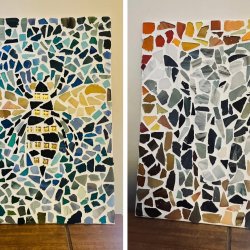Mosaic & Munch (with chippy 🐠 lunch)