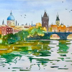 Journeys in Watercolour – September in Prague