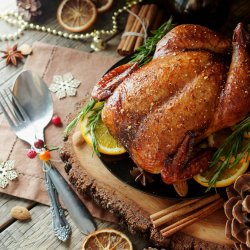 A traditional Christmas Turkey