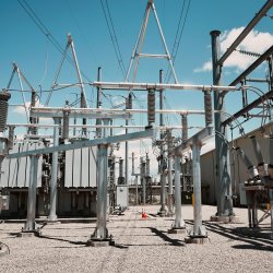Electric substation (via Simon Simard/NYT)