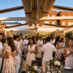 🤍 Greek White Party Rooftop & Speed Dating