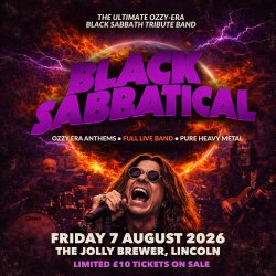 BLACK SABBATICAL: LIVE & LOUD (OZZY ERA SABBATH)