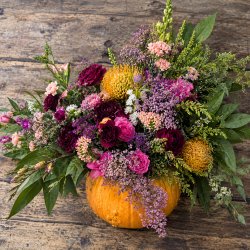 Pumpkin Floral Workshop at Hatters Food Hall