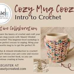 Beginner Friendly Crochet: A Cozy Coozie for Your Mug