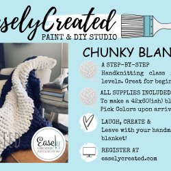 Chunky Blanket Workshop at Easely Created