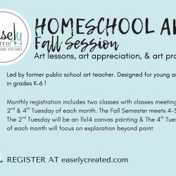 Fall 2026 Homeschool ART