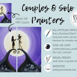 Sip & Paint Couples & Solo Painters Paint Night