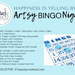 Artsy Family Bingo Night at Easely Created