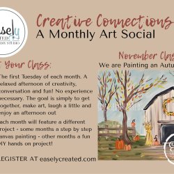 Creative Connections: A Monthly Art Social for ages 55+