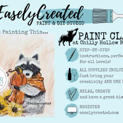 Sipping & Painting with Easely Created at Chilly Hollow Brewery (Includes One Drink)