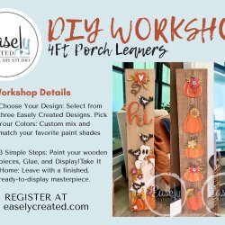 DIY Workshop "4ft Fall Porch Leaner"