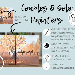 Sip & Paint Couples & Solo Painters Paint Night