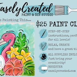 THRIFTY TUESDAY $25 Paint Night "Tropical Vibes"