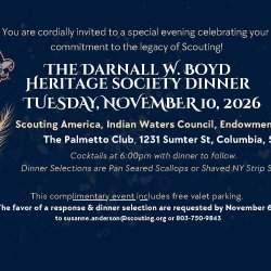 The Darnall W. Boyd Heritage Society Dinner