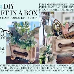 Craft in a Box: Interchangeable "Drawer Box" (Ordering Closes on July 17th)