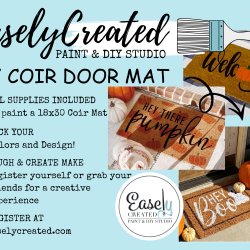 DIY Workshop "Paint a Coir Door Mat"