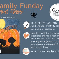 Family Funday Paint Class "Great Pumpkin"