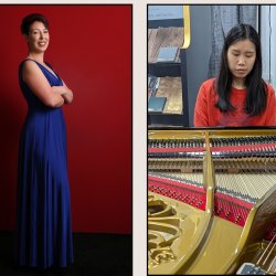 Helen Hughson – singer, Yvonne Cheng – piano