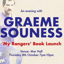 Q&A with Graeme Souness 'My Rangers' Book Launch