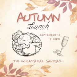 Ruby's Autumn Lunch @ The Wheatsheaf