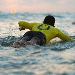 Pura Vibra Surf School Class in Jaco