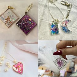 Children’s Resin Keyring / Necklace Making Workshop
