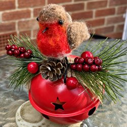 Needle Felted Robin
