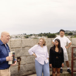 Group tour of James Joyce Tower