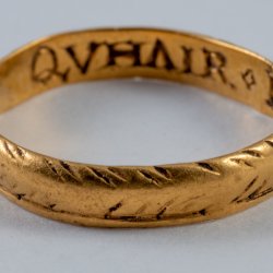 A poesy ring discovered in Rosemarkie