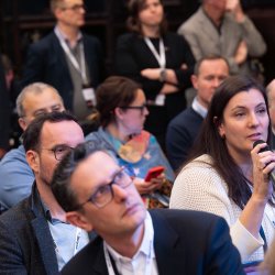 Attendees at the previous Flashes & Flames event at Stationers' Hall in London