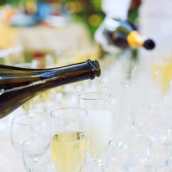 Fizz being poured
