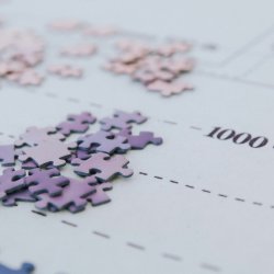 Sorted puzzle pieces