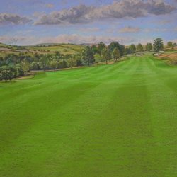 The new third hole at Bearsden Golf Club