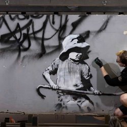 Out of Line: Banksy and the Art of Dissent