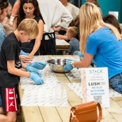 LUSH Halloween Kid's Bath Bomb Workshop