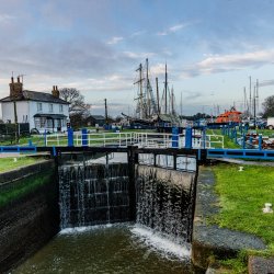 Heybridge Basin, Canal, Lock DSC_6964 Paula Freeman Credit 2020