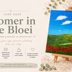 Paint & Create Zomer in Bloei