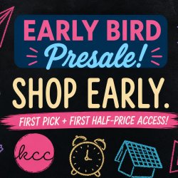Early Bird Presale - Back to School Sale 2026