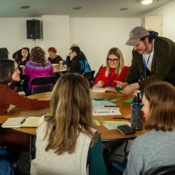 People doing a group activity