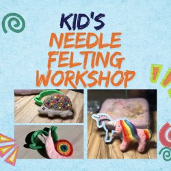 Kid's Needle Felting Workshop: Pocket Pets