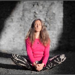 Baddha Konasana (bound angle pose)