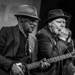 THE JOFF WATKINS DUO (BLUES) - LIVE @ THE OLD LIBRARY BAR
