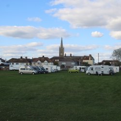 CAMPERVAN/CARAVAN/MOTORHOME SPACE on HARWICH GREEN £40.00